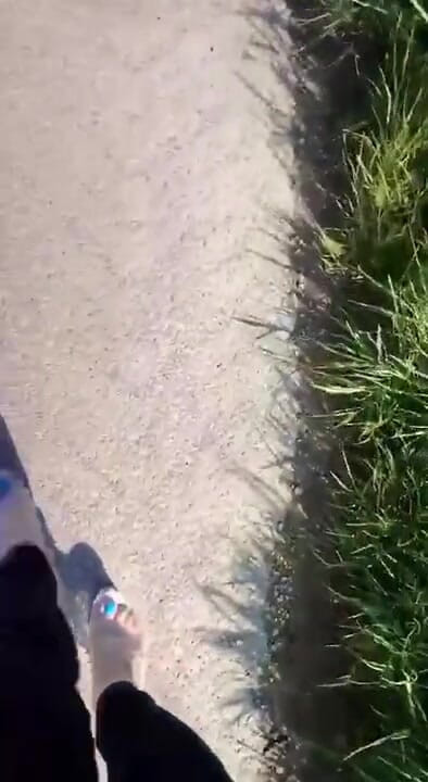 BadCat: Sexy legs walking in high heels