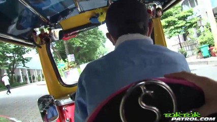 Trike Patrol - Tuk Tuk Patrol: Skinny Thai Asian Fucked in Both Holes