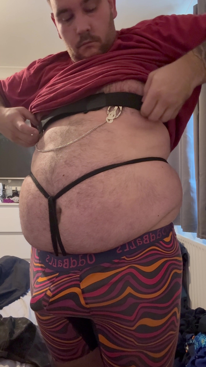 Shaun Cbt: Schwere schwanz-bondage mit nippelklemmen