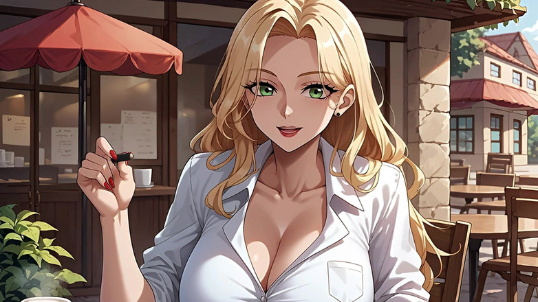 Goddess Topless: Hujung minggu spa Asia lesbian (anime pov nakal)