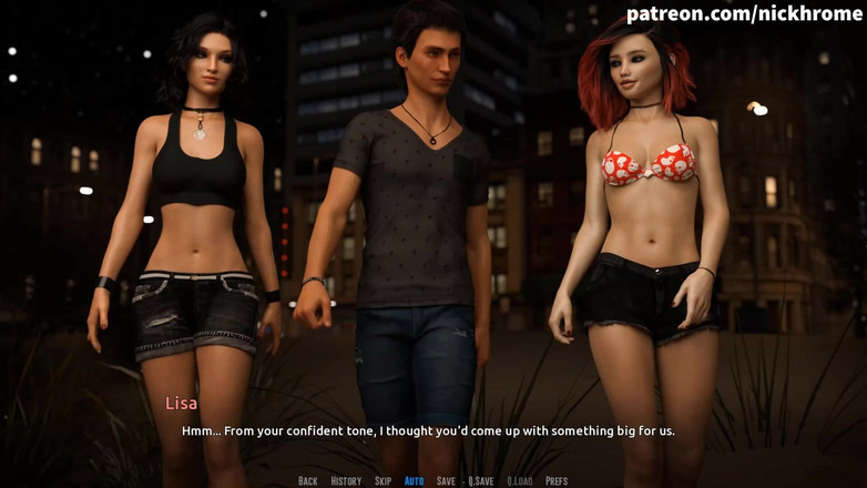 Visual Novels: Staňte se rockovou hvězdou - část 62 - skvělý začátek našeho večera