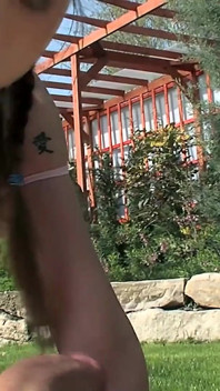 20yo cute dziwka bierze pierwszy jebanie na zewnątrz od nowego BF - ciasne cipki nasączone