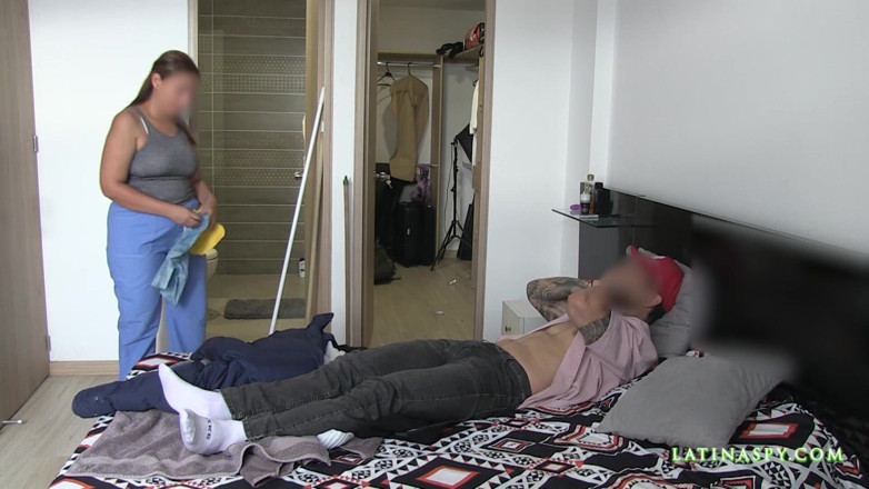 Time traveler: MILF Lets Her Stud Boss Suck on Her Huge Tits...