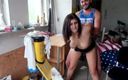 Deutschland porn: Big Tits Brunette Likes to Fuck with Her Mechanic with...