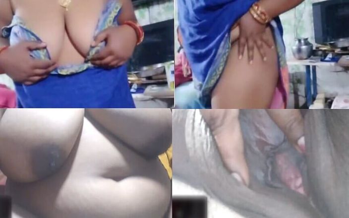 Sexy-dimple: Desi Bengali Boudi Bouncing Boobs