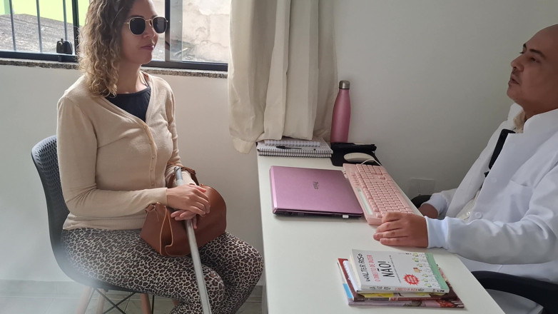 Gabi SweetCouplesStories: The Blind Woman Went to the Gynecologist Appointment.