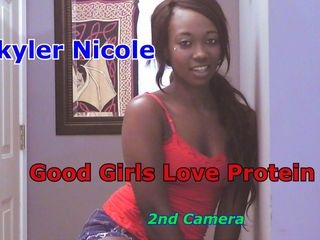 Average Joe xxx: Skyler Nicole this girl loves protein 2nd camera