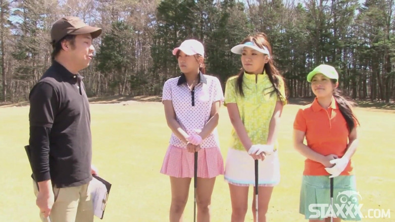 Staxxx: Asian golfers naked and sexy