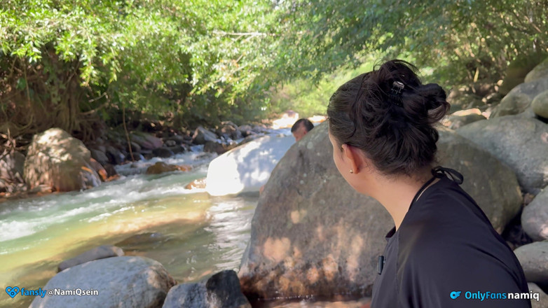 NamiQsein: Ditemui Mengongkek Sungai Oleh Jiran