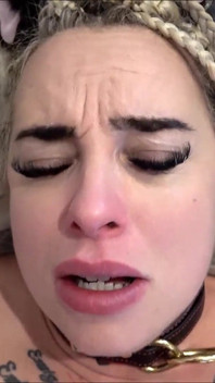 Blonde Sex Slave Fucked and Impregnated