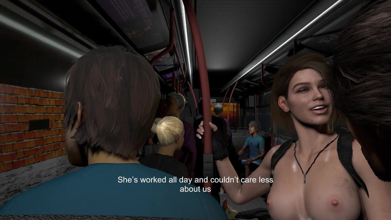 Wraith ward: Jill Valendine Viagem De Ônibus Sexo