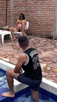 I Seduce a Pool Boy and We End up Fucking While My Husband Is Not at Home