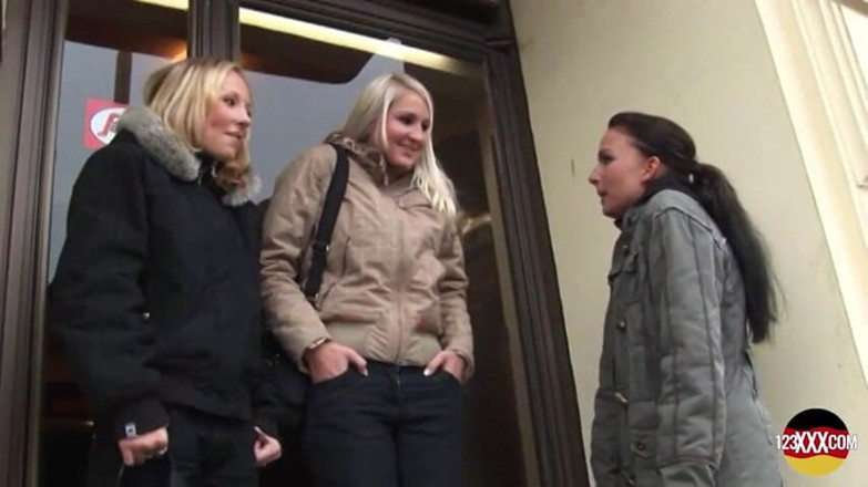 123XXX - 100% Amateurs: Three Slim and Horny Lesbians Love Germany