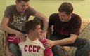 Street Boys Studio: Russian Trio Fuck Raw