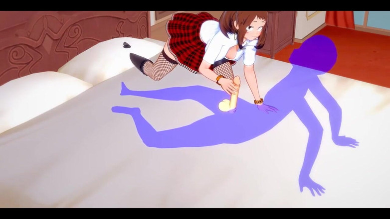 HentaiTubes: My hero academia hentai - Uraraka Hardsex - japonés asiático manga anime...