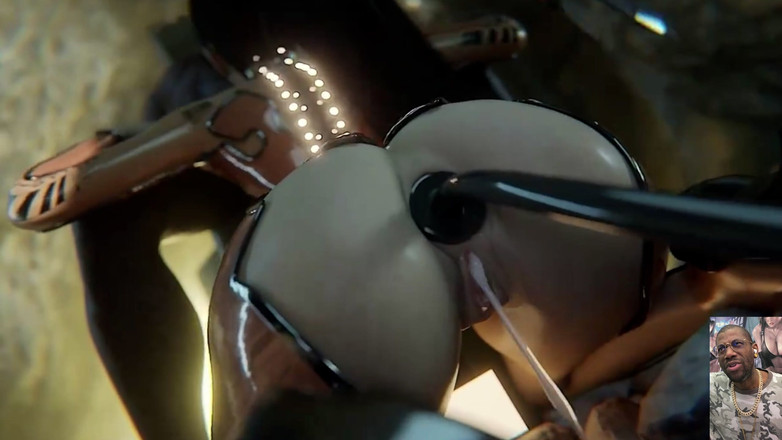 Good news media: Eve Deepthroating BBC, Chun-li Głębokie gardło twardego kutasa podczas gdy...