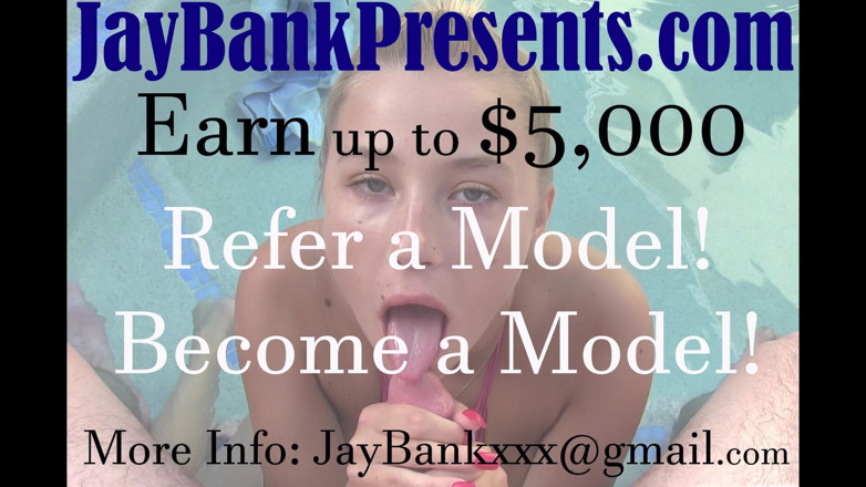 Jay Bank Presents: 18yo Bit Tit Blowjob Swallow