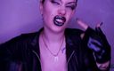 Goddess Misha Goldy: Glossy black lips get total control over you! Mesmerizing JOI