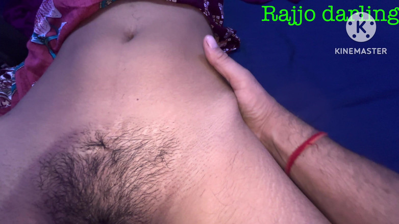 Rajjo darling: Indische stiefzus Ki kleine maagdelijke kut