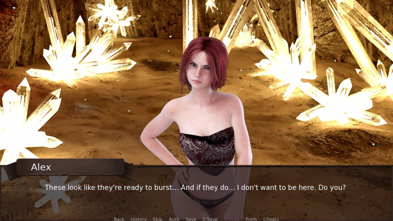 3D Cartoon Porn: Love Season 9: Alex-nina Topless Cave Night