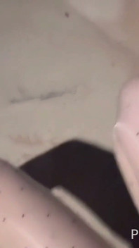 Doorzichtige Kousen Over Het Hele Lichaam, Hoge Hakken, Perfect Figuur, Vriendin Buiten, Extreme Blootstelling, Onwelvoeglijke