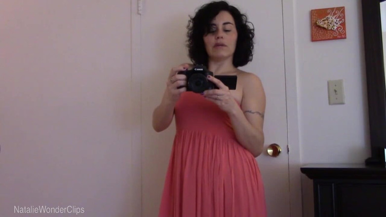 Natalie Wonder: A girlie little slut for stepmommy &amp; her camera