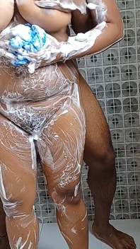 Indian Couple in Bathroom Early Morning Sex My Wife
