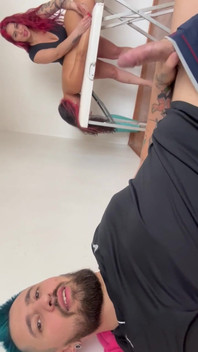 Shh... Sp!ying and Filming My Wife Massaging Hot Friend - POV