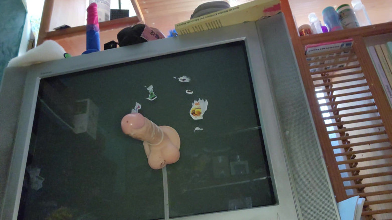Crystal Phoenix: Sissy Girl Shows off Her Small Cock