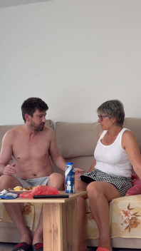 The Anal Granny 15 - Steak & Anal