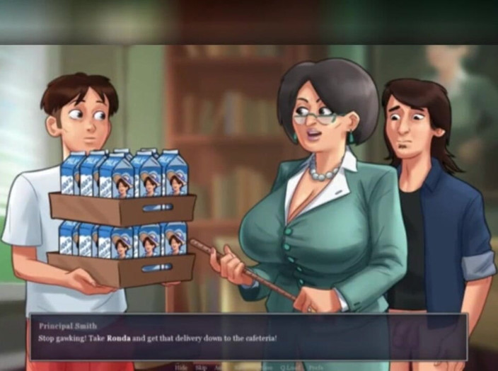 3DXXXTEEN2 Cartoon: Diane decides to move in. 3D porn cartoon sex