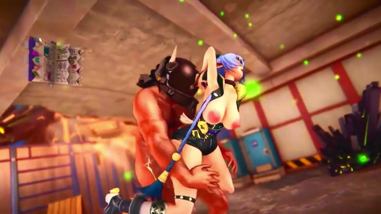 NSFWOtaku: Zenless Zone Zero - Yidhari and Lucia Wild Group Sex Scene - 3D...
