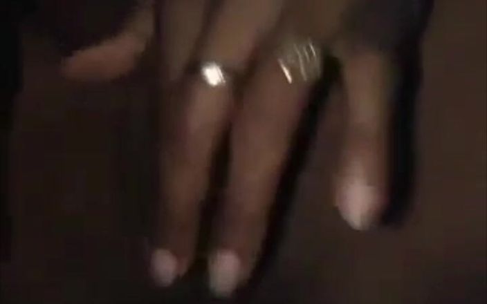 AfricanQueens: Fingering Wet Pussy in the Dark