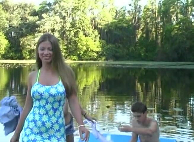 Sex Toy Entertainment: Blonde girl pussy creampied and ass hole toyed