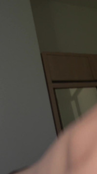 My Stepsister Returned and Saw My Big Cock - Sucked Me Then Fucked, I Cummed in Her Mouth POV