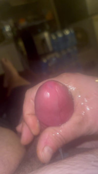 Jacking off My Six Inch Cock