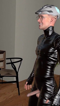 Mind Controlled Latex Couple Got Into Threesome Fuck with Their New Asian Master
