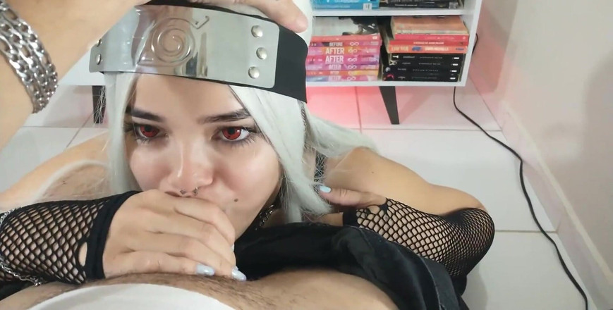 Wellington Ribeiro: White Wolf Ofc - White Moon के साथ साझा करने वाले कॉस्प्ले Anime Naruto के साथ लंड चुसाई (लाल पर पूरा 4k)