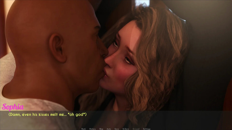 Porngame201: 큰 자지로 정욕을 조절할 수 없는 소피아의 마누라와 계모