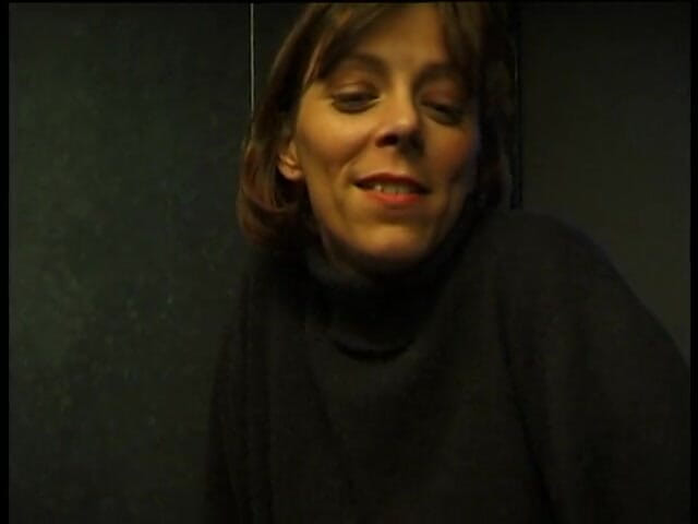 POV Orgasms: Lovely brunette banged and jizzed on tits in the elevator