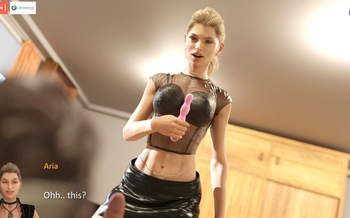 Studio-77: La sorellastra domina il fratellastro e si scopa il culo...