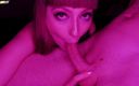Amelie Dubon: 파티 후 자지를 관능적으로 빠는 섹시한 여친 - 입에 사정