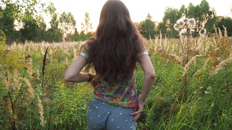 thelazycouple: Henjutan pantat luar amatur sebenar - creampie dubur di dalam hutan