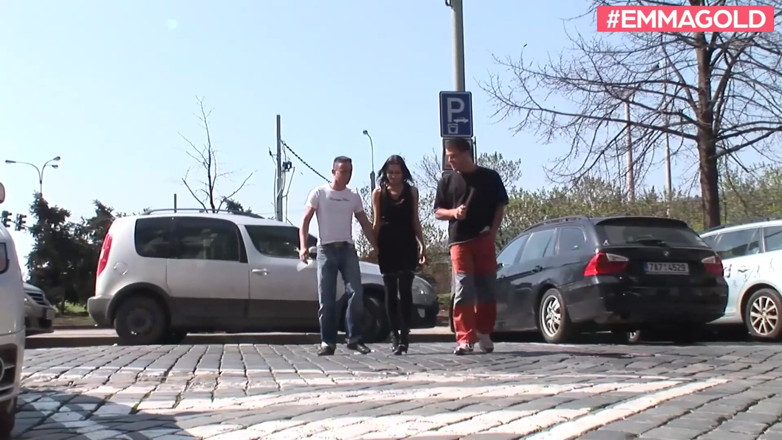 Emma Gold: First movie with my stepbrother and my boyfriend
