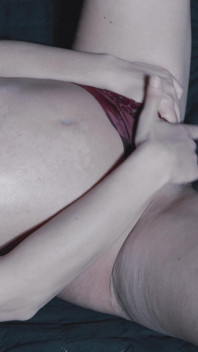 We Jerk off Together, He Cums on My Tits and I Keep on Orgasm