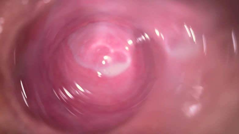 Mia Foster: Cameră adânc în vaginul mic și cremos al Miei