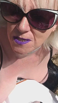 Horny German Granny Gets Hot While Walking and Seeks Adventure
