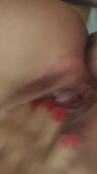 Turecká mladá dívka má anální sex. Malý zadek