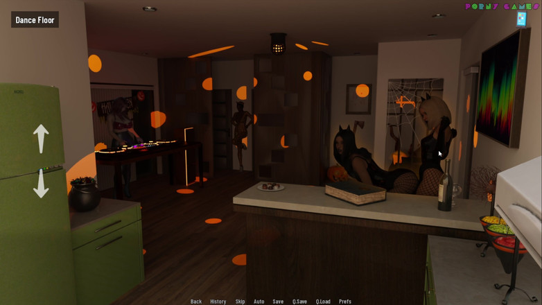 Porny Games: University Days by Greebo - Nieśmiała dziewczyna szaleje, imprezowy seks 22