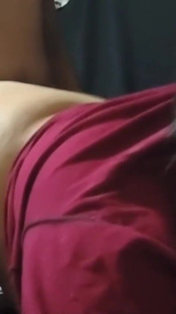 Chubby with Big Ass Riding Cock Mercilessly to an Argentinian Brunette